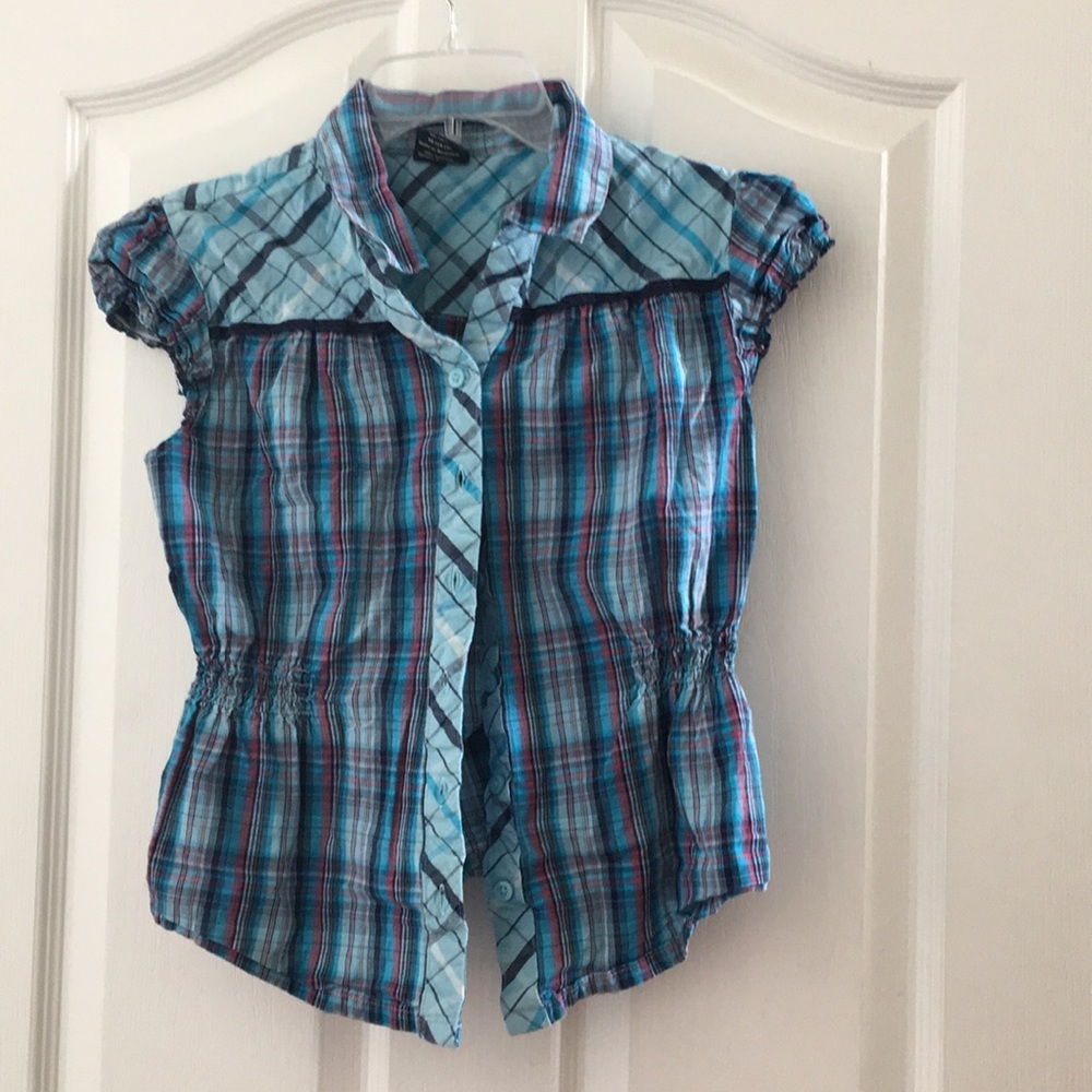 FINAL MARKDOWN Girls faded glory blouse xl 14/16